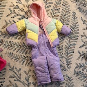 Carter's Pastel Pink and Mint Baby Jacket